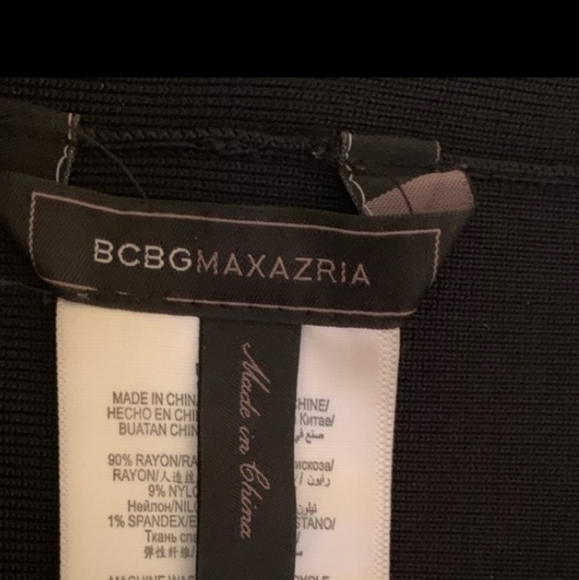 BCBG Black Bandage bodycon pencil skirt XS - Picture 4 of 5